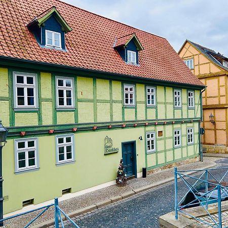Hotel Domschatz Quedlinburg Bagian luar foto